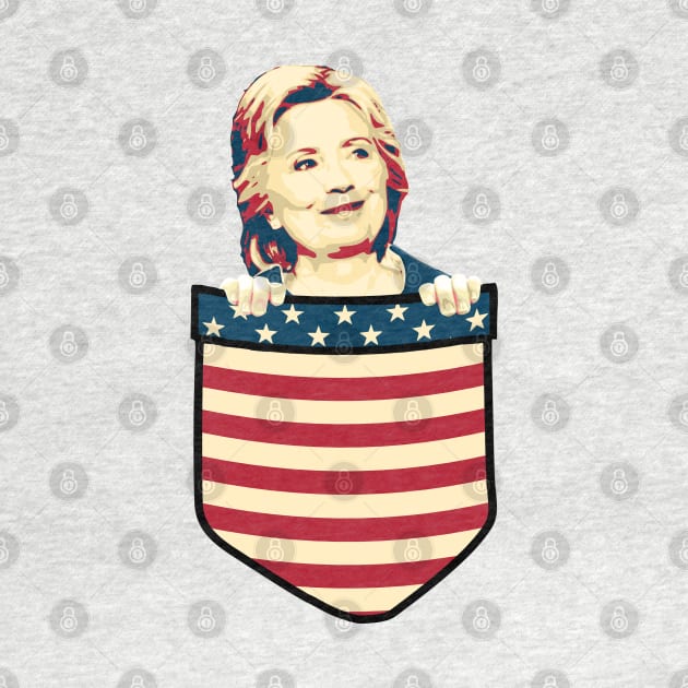 Hillary Clinton In My Pocket by Nerd_art